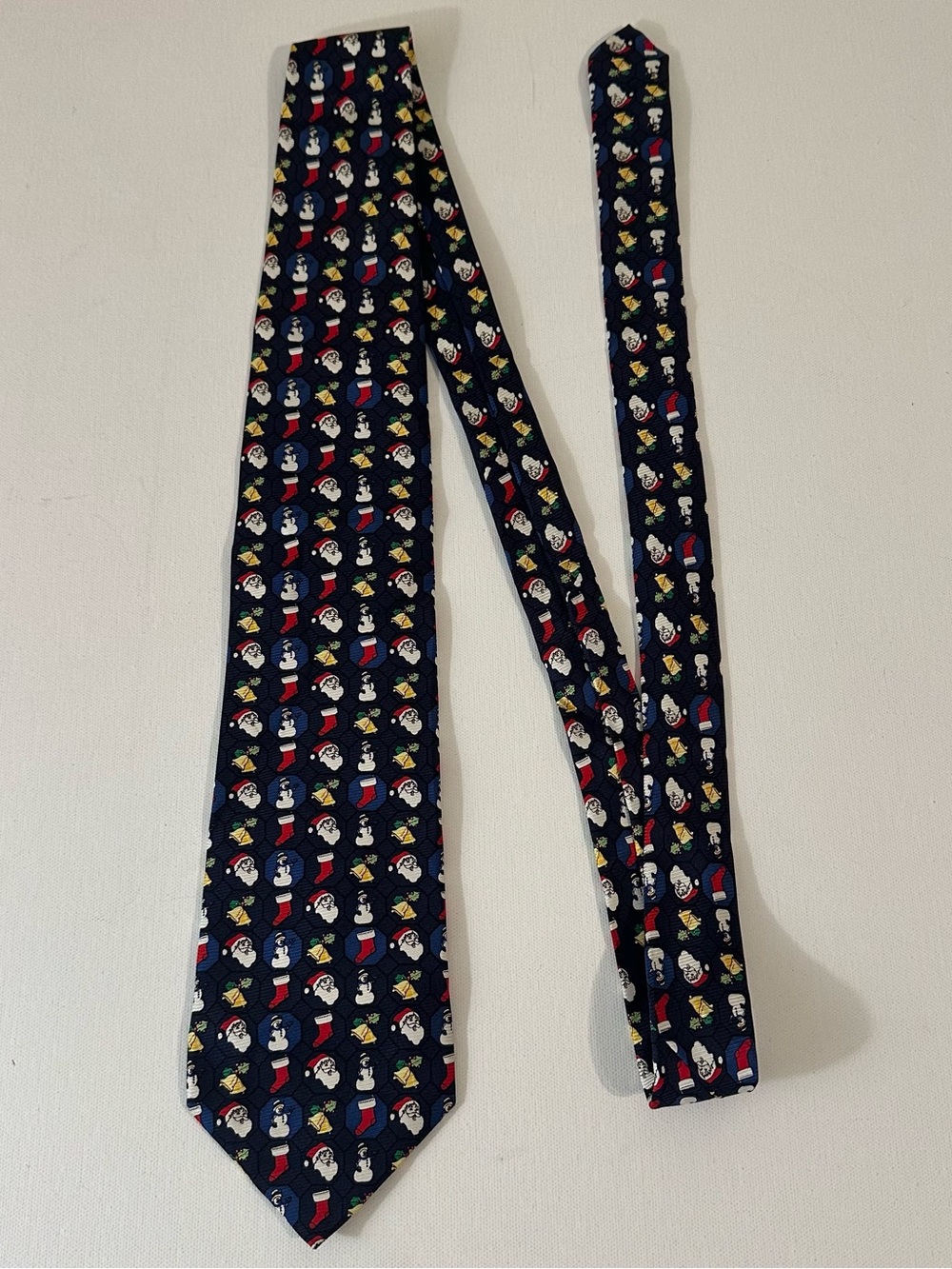 VINTAGE - CAPE CODE NECKWEAR CHRISTMAS WINTER FESTIVE MENS TIE